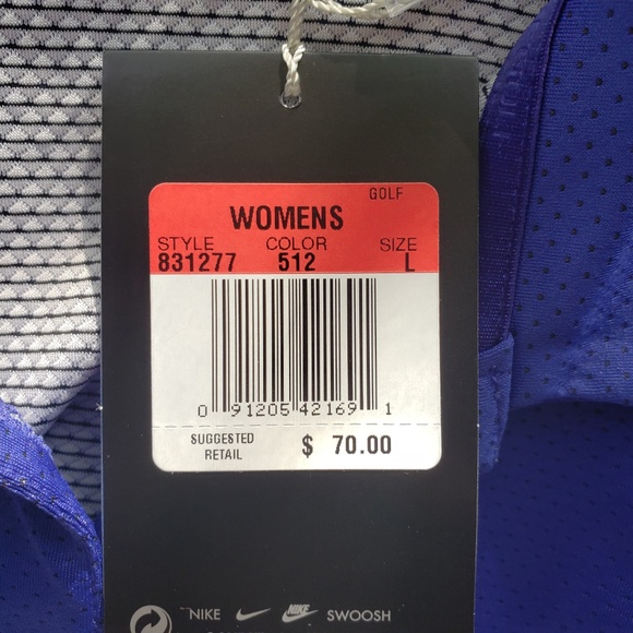 Nike Golf top, NWT size L - Picture 7 of 9